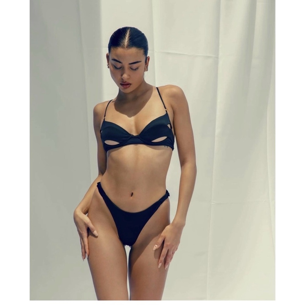 FINAL SALE - God Save Queens black bikini
